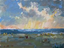 The Baltic Sea before the storm
