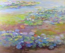 Water Lilies in the Pond IV