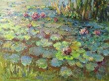 Water Lilies in the Pond VII