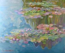 Water Lilies in the Pond V
