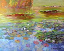 Water Lilies in the Pond V